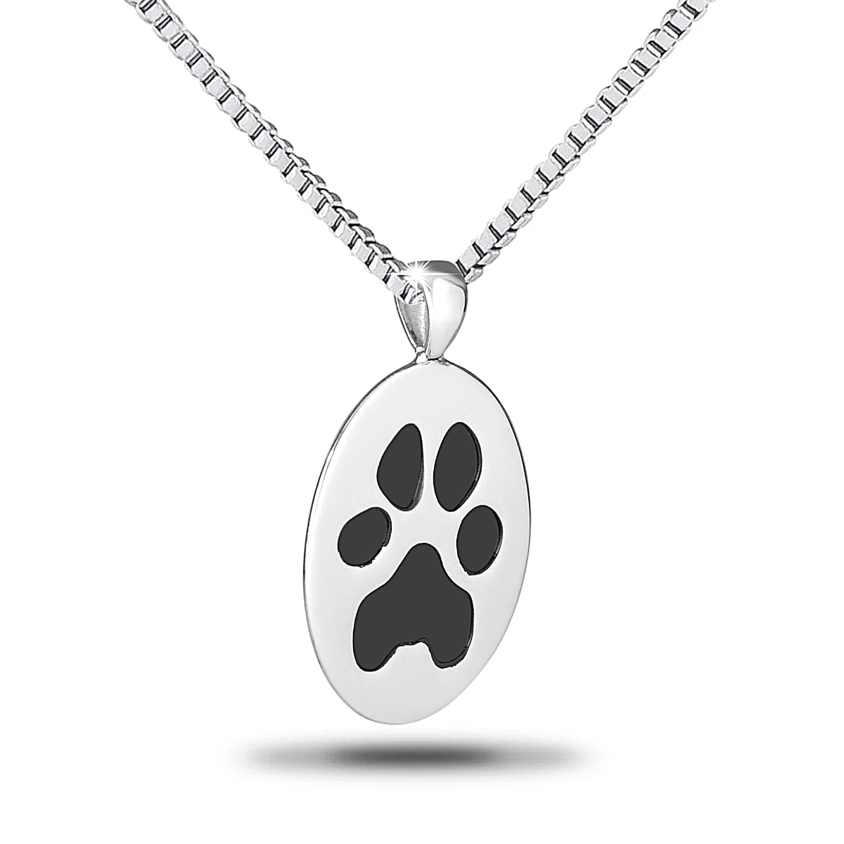 Kenzie Custom Paw Print Oval