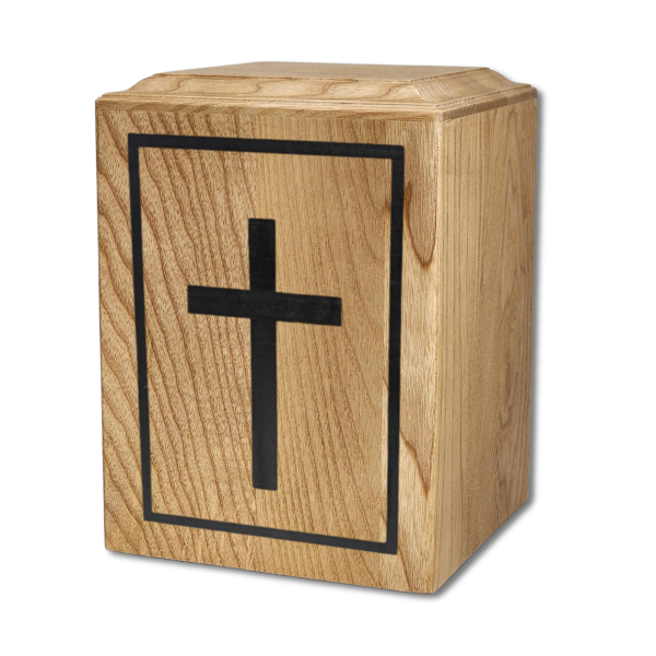 Devotion Wood Urn